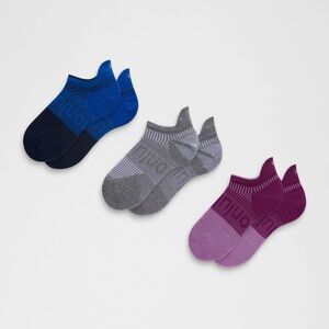 Lululemon Women’s Power Strides Tab Socks 3 Pack, Size Small- NWT
